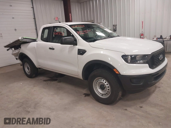 2021 Ford Ranger XL with VIN 1FTER1EH9MLD52952, listed as a IAAI auction lot 42169523 with 59,990 mi miles and . Bid and sale history available at DreamBid. Image 1.