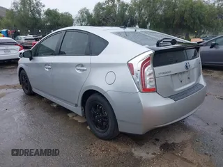 2012 Toyota Prius One with VIN JTDKN3DUXC5478605, listed as a IAAI auction lot 41788143 with 136,876 mi miles and . Bid and sale history available at carsss.com. Image 3.