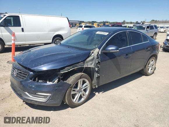 2015 Volvo S60 T5 Drive-E Premier z VIN YV126MFK2F1340349, wystawiony jako Copart lot #49983665 z przebiegiem 125 917 mil mil oraz Szkoda całkowita • Salvage title. Historia ofert i sprzedaży dostępna na DreamBid. Obrazek 1.