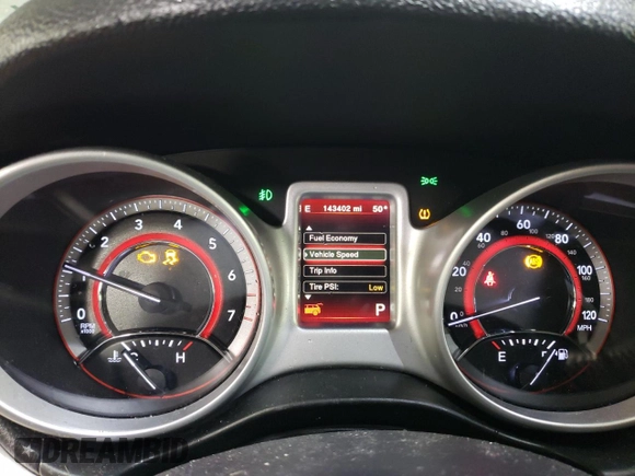 2017 Dodge Journey GT with VIN 3C4PDDEG9HT564891, listed as a Copart auction lot 47077465 with 143,402 mi miles and Salvage Title. Bid and sale history available at DreamBid. Image 9.
