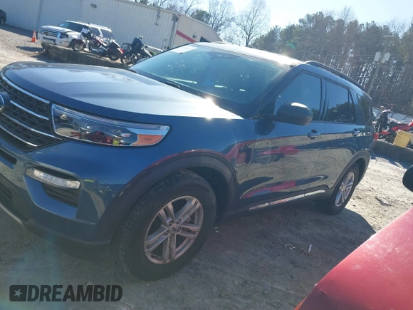 2020 Ford Explorer XLT with VIN 1FMSK7DH5LGC41331, listed as a IAAI auction lot 41491137 with 28,242 mi miles. Bid and sale history available at carsss.com. Image 14.