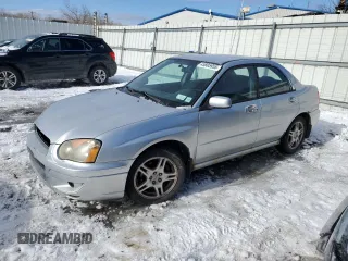2004 Subaru Impreza Sedan (Natl) RS with VIN JF1GD67574H501682, listed as a Copart auction lot 45805955 with 210,819 mi miles and Salvage Title. Bid and sale history available at carsss.com. Image 1.