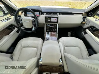 2019 Land Rover Range Rover HSE z VIN SALGS2SV0KA540872, wystawiony jako Copart lot #59046305 z przebiegiem 130 477 mil mil oraz Czysty tytuł • Clean title. Historia ofert i sprzedaży dostępna na DreamBid. Obrazek 9.