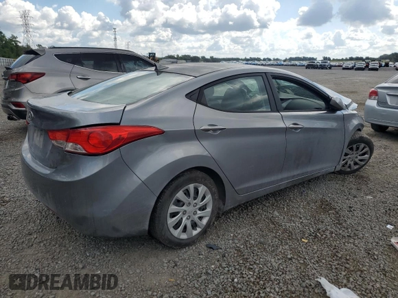 2012 Hyundai Elantra GLS с VIN KMHDH4AE5CU397144, выставлен на аукционе Copart как лот 57083355 с пробегом Не указан миль и Списание • Salvage title. История ставок и продаж доступна на DreamBid. Изображение 3.