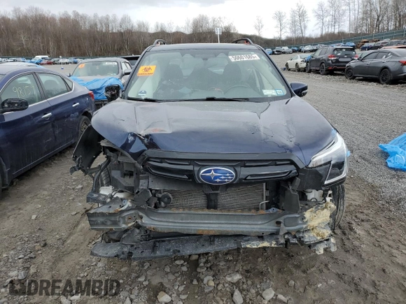 2022 Subaru Forester Sport with VIN JF2SKAJC3NH400677, listed as a Copart auction lot 50601685 with 63,918 mi miles and Salvage Title. Bid and sale history available at carsss.com. Image 5.