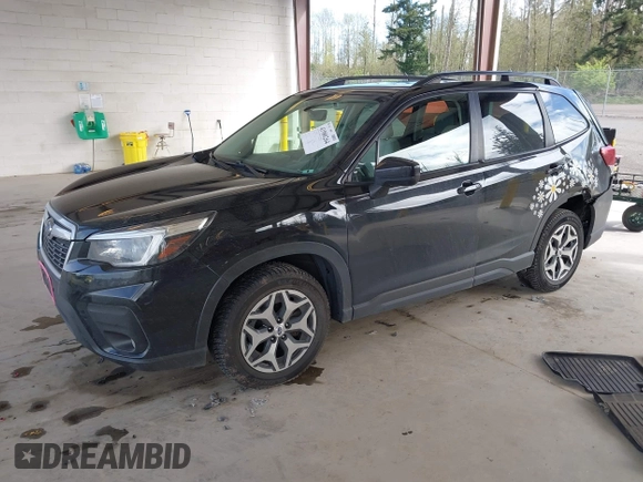 2021 Subaru Forester Premium with VIN JF2SKAFCXMH455165, listed as a IAAI auction lot 41980264 with 54,771 mi miles. Bid and sale history available at carsss.com. Image 17.