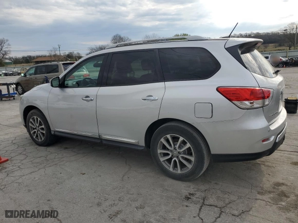 2013 Nissan Pathfinder SL with VIN 5N1AR2MM8DC680622, listed as a Copart auction lot 50948125 with 168,440 mi miles and Clean Title. Bid and sale history available at carsss.com. Image 2.