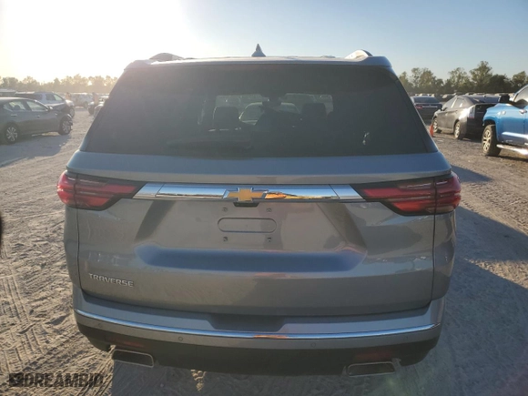 2023 Chevrolet Traverse High Country with VIN 1GNERNKW0PJ278550, listed as a Copart auction lot 80854254 with 16,108 mi miles and Salvage Title. Bid and sale history available at carsss.com. Image 6.