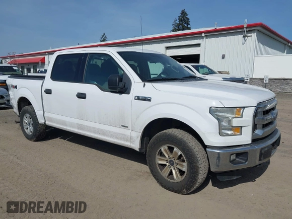 2015 Ford F-150 XLT with VIN 1FTEW1EP4FKE54734, listed as a IAAI auction lot 42137158 with 153,991 mi miles. Bid and sale history available at carsss.com. Image 1.