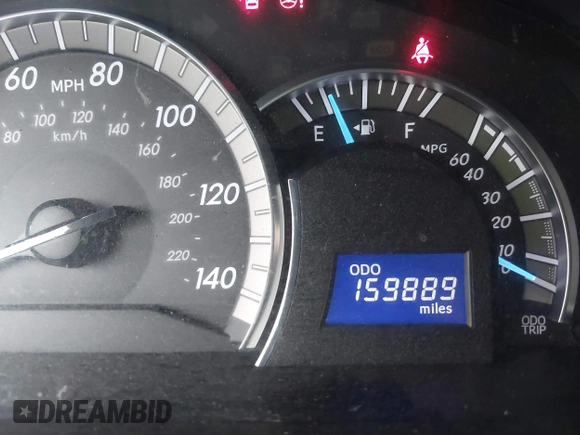 2012 Toyota Camry SE with VIN 4T1BK1FK1CU500307, listed as a IAAI auction lot 41267919 with 159,889 mi miles. Bid and sale history available at carsss.com. Image 7.