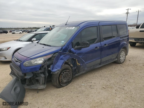 2016 Ford Transit Connect Wagon XL with VIN NM0GE9E79G1282344, listed as a Copart auction lot 88950105 with 188,314 mi miles and Salvage Title. Bid and sale history available at carsss.com. Image 1.
