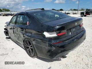 2021 BMW 3 Series M340i with VIN 3MW5U7J02M8B53134, listed as a Copart auction lot 65429272 with 11,966 mi miles. Bid and sale history available at carsss.com. Image 3.