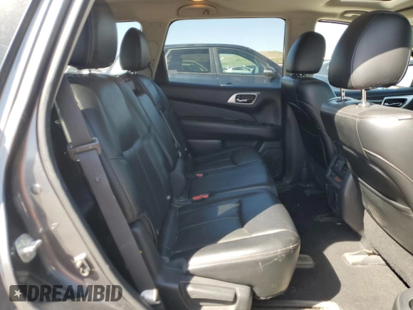 2015 Nissan Pathfinder SV with VIN 5N1AR2MM8FC608421, listed as a Copart auction lot 52935185 with 124,602 mi miles and Salvage Title. Bid and sale history available at carsss.com. Image 10.