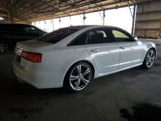 2014 Audi S6 Prestige with VIN WAUF2AFC3EN084253, listed as a Copart auction lot 41615525 with 91,676 mi miles and Salvage Title. Bid and sale history available at carsss.com. Image 3.