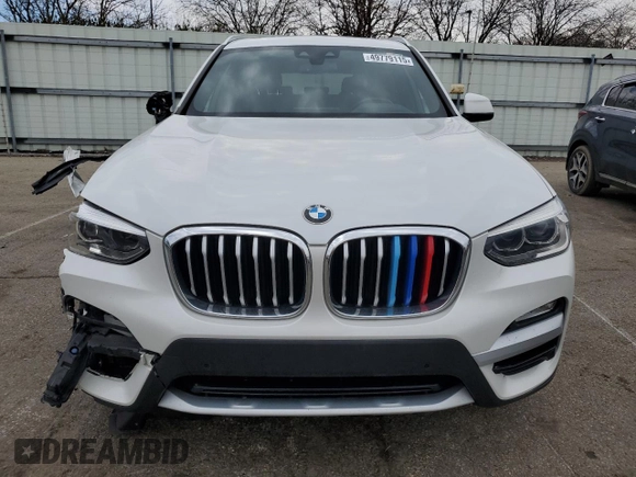 2018 BMW X3 xDrive30i with VIN 5UXTR9C54JLD72876, listed as a Copart auction lot 49779115 with 86,105 mi miles and Salvage Title. Bid and sale history available at DreamBid. Image 5.