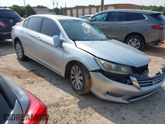 2013 Honda Accord EX z VIN 1HGCR2F7XDA039828, wystawiony jako IAAI lot #42387672 z przebiegiem 183 844 mil mil oraz . Historia ofert i sprzedaży dostępna na DreamBid. Obrazek 1.