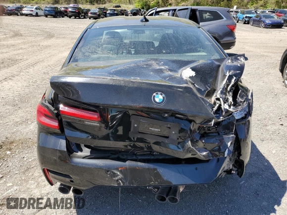 2021 BMW M5 z VIN WBS83CH04MCG09673, wystawiony jako Copart lot #55321695 z przebiegiem 39 443 mil mil oraz Szkody całkowita. Historia ofert i sprzedaży dostępna na DreamBid. Obrazek 6.