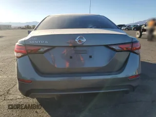 2020 Nissan Sentra S with VIN 3N1AB8BV6LY218365, listed as a Copart auction lot 41756425 with 37,580 mi miles and Salvage Title. Bid and sale history available at DreamBid. Image 6.