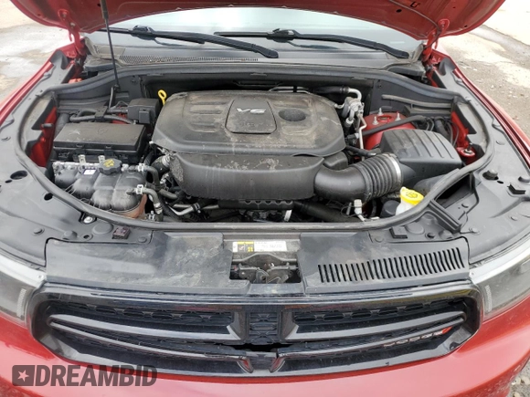 2018 Dodge Durango SXT с VIN 1C4RDJAGXJC329950, выставлен на аукционе Copart как лот 55640695 с пробегом 99 350 миль миль и Списание • Salvage title. История ставок и продаж доступна на DreamBid. Изображение 12.