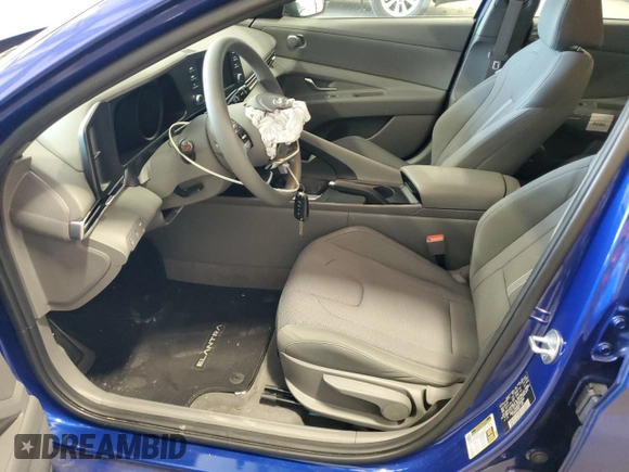 2023 Hyundai Elantra SE with VIN KMHLL4AG9PU594965, listed as a Copart auction lot 62406545 with 21,594 mi miles and Salvage title. Bid and sale history available at DreamBid. Image 7.