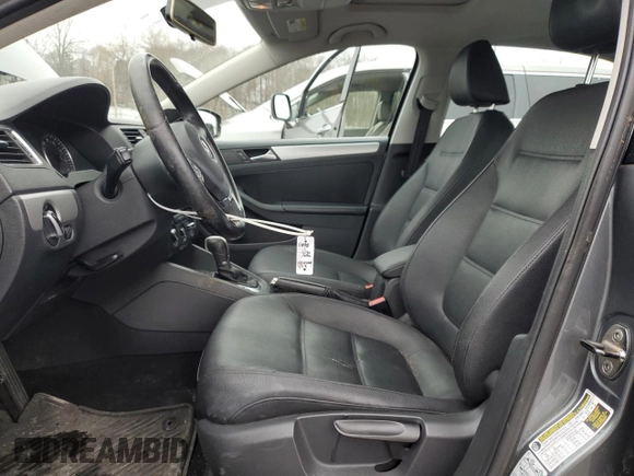 2012 Volkswagen Jetta Sedan SEL w/Sunroof with VIN 3VWLX7AJ6CM452705, listed as a Copart auction lot 43408495 with 140,878 mi miles and Salvage Title. Bid and sale history available at carsss.com. Image 7.
