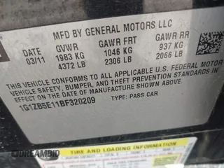 2011 Chevrolet Malibu 1LS with VIN 1G1ZB5E11BF320209, listed as a IAAI auction lot 41936499 with 99,768 mi miles and . Bid and sale history available at DreamBid. Image 9.