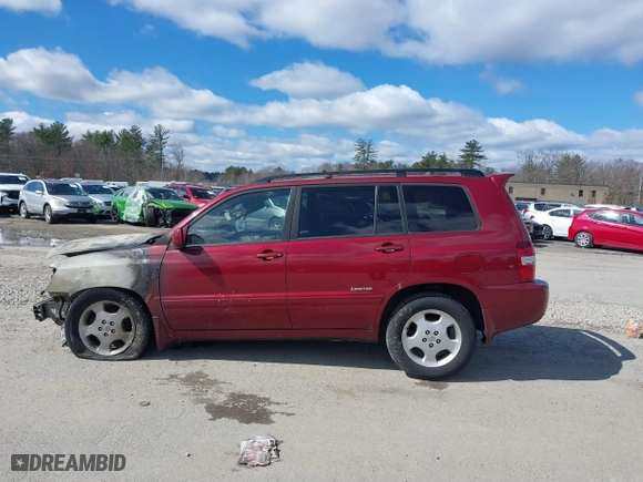 2007 Toyota Highlander w/3rd Row with VIN JTEEP21A170228132, listed as a IAAI auction lot 41900827 with 257,410 mi miles. Bid and sale history available at carsss.com. Image 13.