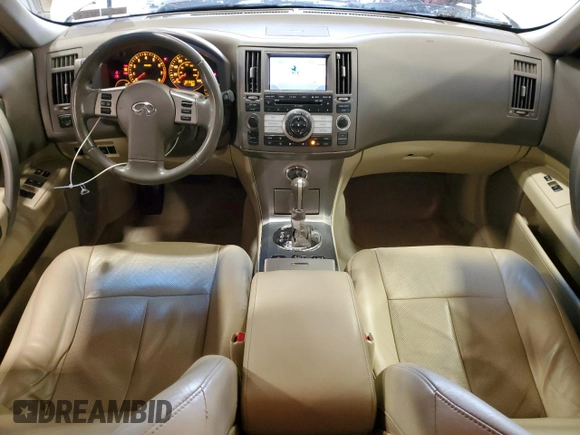2008 Infiniti FX with VIN JNRAS08W18X209287, listed as a Copart auction lot 51643445 with 101,437 mi miles and Salvage title. Bid and sale history available at DreamBid. Image 8.