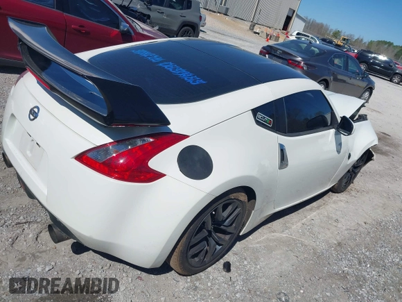 2015 Nissan 370Z Sport with VIN JN1AZ4EH9FM443719, listed as a IAAI auction lot 41677286 with 87,967 mi miles and . Bid and sale history available at DreamBid. Image 4.