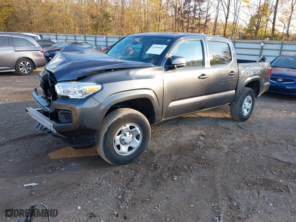 2022 Toyota Tacoma 4WD SR with VIN 3TMCZ5AN8NM490816, listed as a IAAI auction lot 40956828 with 18,407 mi miles. Bid and sale history available at carsss.com. Image 17.