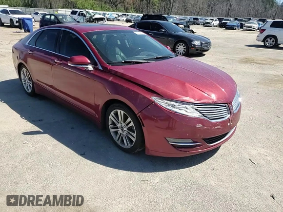 2015 Lincoln MKZ with VIN 3LN6L2GK1FR622826, listed as a Copart auction lot 50158725 with Not Provided miles and Salvage Title. Bid and sale history available at DreamBid. Image 11.