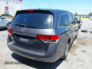 2016 Honda Odyssey EX-L z VIN 5FNRL5H62GB137747, wystawiony jako IAAI lot #42304557 z przebiegiem 202 056 mil mil oraz . Historia ofert i sprzedaży dostępna na DreamBid. Obrazek 4.