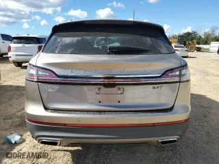 2019 Lincoln Nautilus Reserve with VIN 2LMPJ6LP3KBL58265, listed as a Copart auction lot 81625854 with 35,744 mi miles and Salvage Title. Bid and sale history available at carsss.com. Image 6.