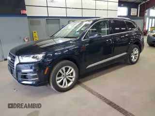 2017 Audi Q7 Premium Plus with VIN WA1LAAF78HD029250, listed as a Copart auction lot 52491135 with 141,889 mi miles and Clean Title. Bid and sale history available at carsss.com. Image 1.