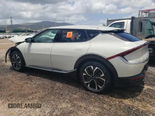 2024 Kia EV6 Light Long Range with VIN KNDC3DLC8R5160371, listed as a Copart auction lot 53358314 with 2,449 mi miles and Non Repairable. Bid and sale history available at carsss.com. Image 2.