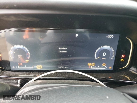 2022 Jeep Wagoneer Series II с VIN 1C4SJVBT0NS142550, выставлен на аукционе Copart как лот 53844065 с пробегом 30 241 миль миль и Списание • Salvage title. История ставок и продаж доступна на DreamBid. Изображение 9.