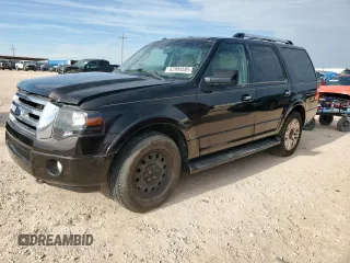 2013 Ford Expedition Limited с VIN 1FMJU2A58DEF01933, выставлен на аукционе Copart как лот 62985585 с пробегом Не указан миль и Чистый • Clean title. История ставок и продаж доступна на DreamBid. Изображение 1.