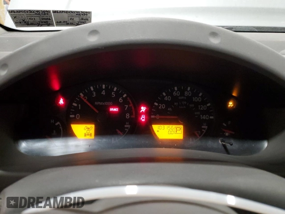 2012 Nissan Frontier Pro-4X with VIN 1N6AD0EV3CC453090, listed as a Copart auction lot 42426465 with 103,156 mi miles and Salvage title. Bid and sale history available at DreamBid. Image 9.