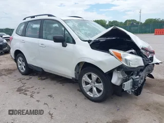 2015 Subaru Forester 2.5i with VIN JF2SJABCXFH519457, listed as a IAAI auction lot 42594666 with 90,832 mi miles and . Bid and sale history available at DreamBid. Image 1.