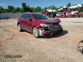 2019 Ford Edge SEL with VIN 2FMPK3J9XKBB38715, listed as a Copart auction lot 62156395 with 125,758 mi miles and Salvage title. Bid and sale history available at DreamBid. Image 15.