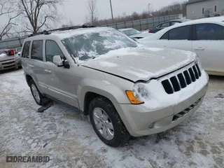 2008 Jeep Grand Cherokee Limited with VIN 1J8HR58288C226446, listed as a IAAI auction lot 41648006 with 117,358 mi miles. Bid and sale history available at carsss.com. Image 1.