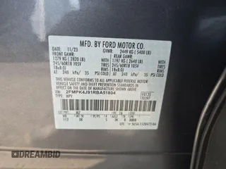 2024 Ford Edge SEL z VIN 2FMPK4J91RBA51804, wystawiony jako IAAI lot #42566431 z przebiegiem 16 371 mil mil oraz . Historia ofert i sprzedaży dostępna na DreamBid. Obrazek 1.