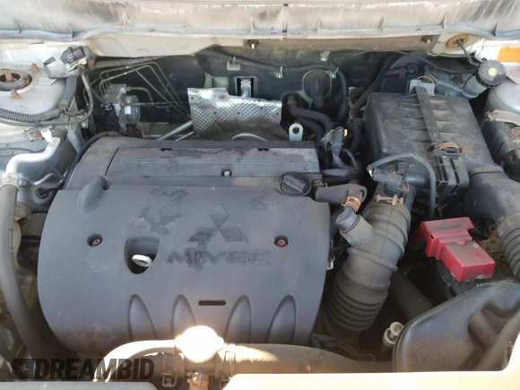 2014 Mitsubishi Outlander Sport SE z VIN 4A4AJ3AU5EE601413, wystawiony jako Copart lot #80014824 z przebiegiem 323 561 mil mil oraz Szkoda całkowita • Salvage title. Historia ofert i sprzedaży dostępna na DreamBid. Obrazek 12.