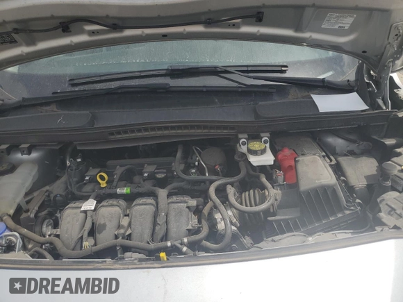 2022 Ford Transit Connect XLT with VIN NM0LS7T27N1541283, listed as a Copart auction lot 63234295 with 19,897 mi miles and Salvage title. Bid and sale history available at DreamBid. Image 12.