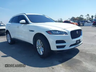 2017 Jaguar F-Pace 35t Prestige with VIN SADCK2BV9HA083224, listed as a IAAI auction lot 41893312 with 84,892 mi miles and . Bid and sale history available at DreamBid. Image 1.