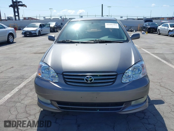 2003 Toyota Corolla CE with VIN 1NXBR32E83Z070119, listed as a IAAI auction lot 42105363 with 205,109 mi miles and . Bid and sale history available at DreamBid. Image 12.