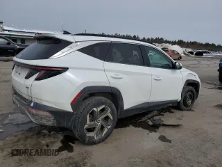 2022 Hyundai Tucson Limited with VIN 5NMJECAE8NH079815, listed as a Copart auction lot 46863115 with 77,756 mi miles and Salvage Title. Bid and sale history available at carsss.com. Image 3.