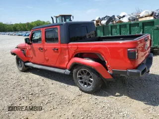 2020 Jeep Gladiator Overland z VIN 1C6HJTFG1LL198586, wystawiony jako Copart lot #52642145 z przebiegiem 61 728 mil mil oraz Szkoda całkowita • Salvage title. Historia ofert i sprzedaży dostępna na DreamBid. Obrazek 2.