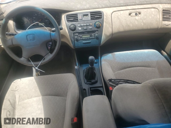 2001 Honda Accord LX z VIN JHMCG554X1C024855, wystawiony jako Copart lot #57649815 z przebiegiem 164 959 mil mil oraz Szkoda całkowita • Salvage title. Historia ofert i sprzedaży dostępna na DreamBid. Obrazek 8.