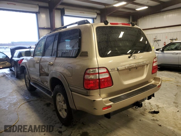 2005 Toyota Land Cruiser z VIN JTEHT05J652076132, wystawiony jako Copart lot #88116315 z przebiegiem 271 248 mil mil oraz Szkoda całkowita • Salvage title. Historia ofert i sprzedaży dostępna na DreamBid. Obrazek 2.